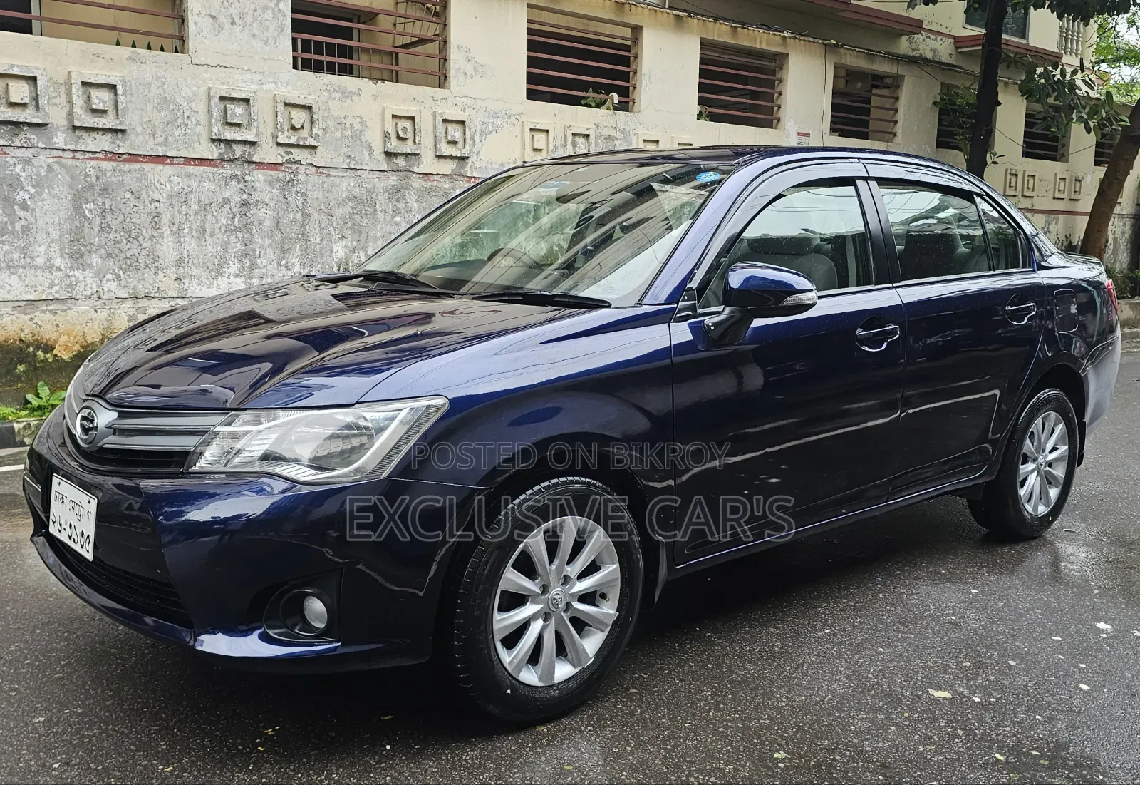 Toyota Axio 2012 Blue