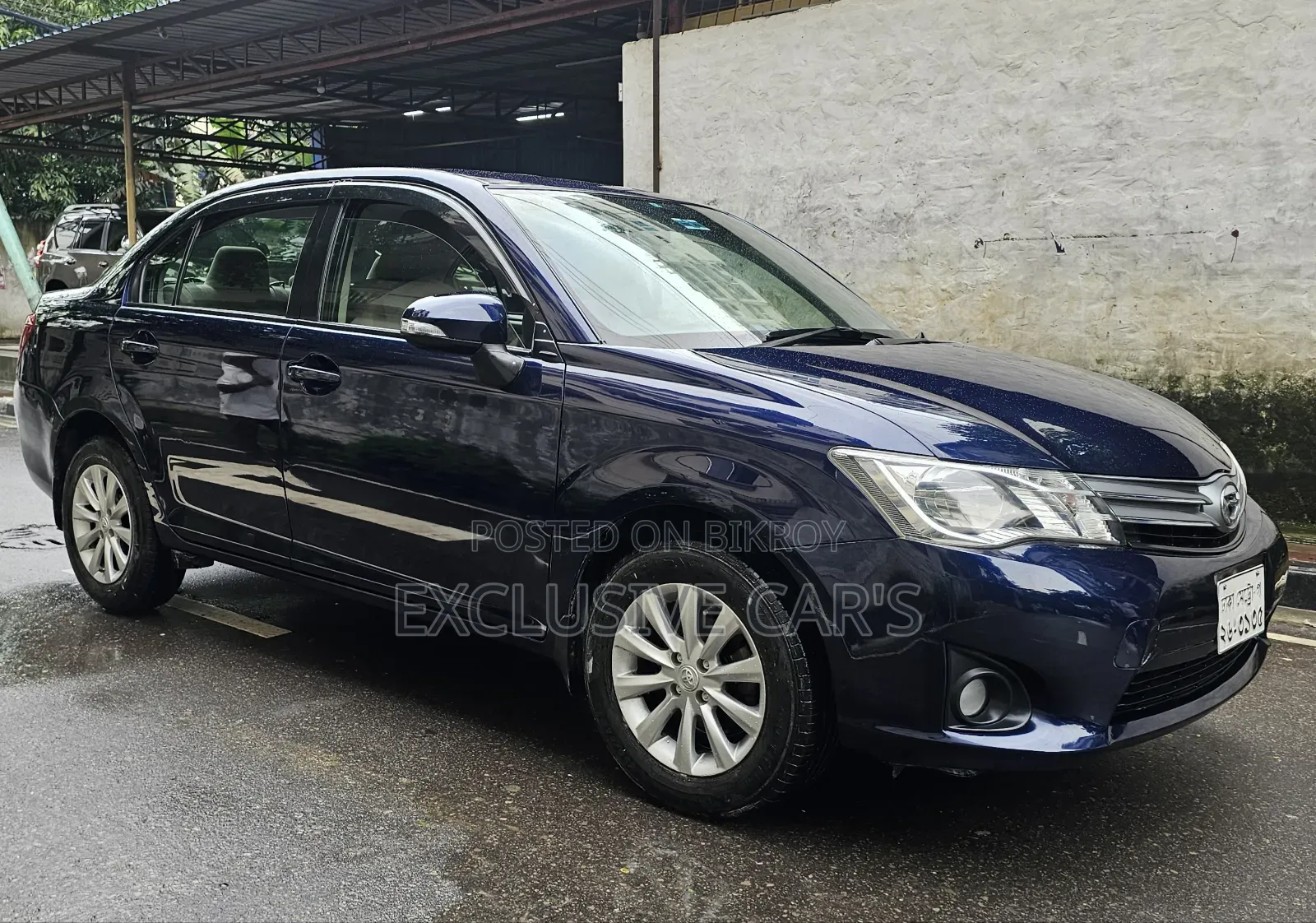 Toyota Axio 2012 Blue
