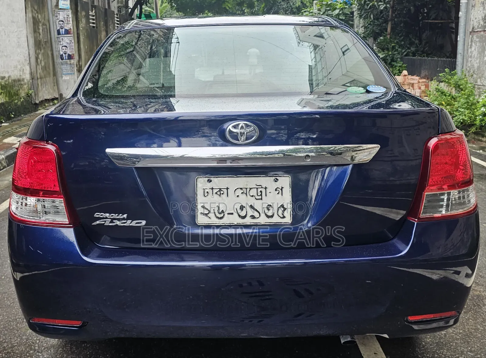Toyota Axio 2012 Blue