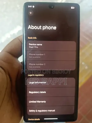 Google Pixel 7 Pro 128 GB Gray