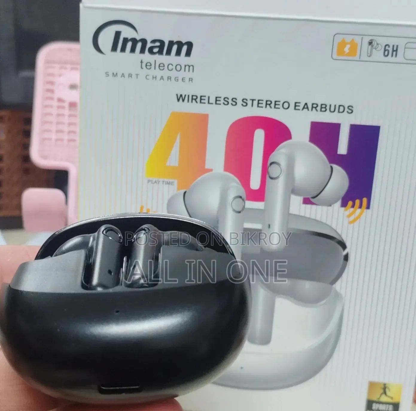 ​ Imam Telecom Buds Tone Wireless Stereo Earbuds 