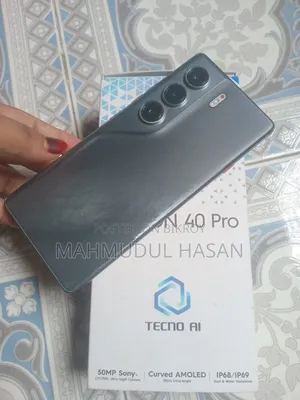 New Tecno Camon 40 Pro 5G 256 GB Blue