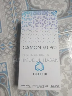 New Tecno Camon 40 Pro 5G 256 GB Blue