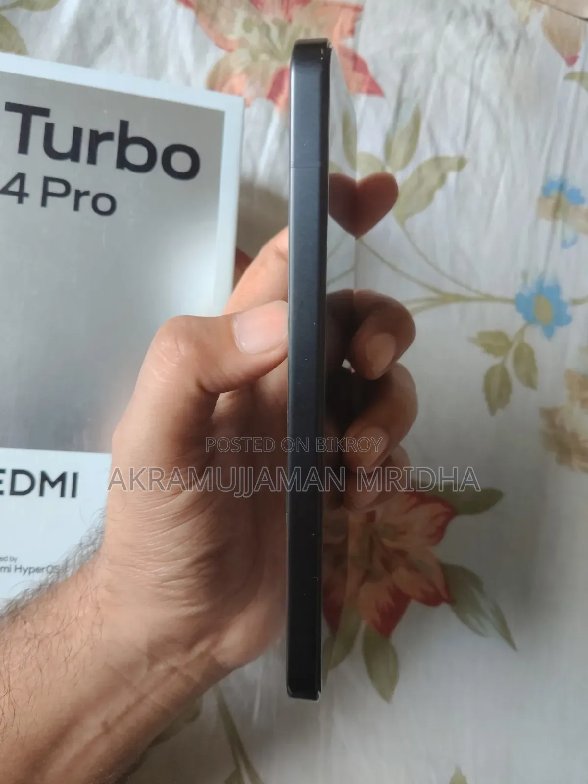Xiaomi Redmi Turbo 4 Pro 256 GB Black