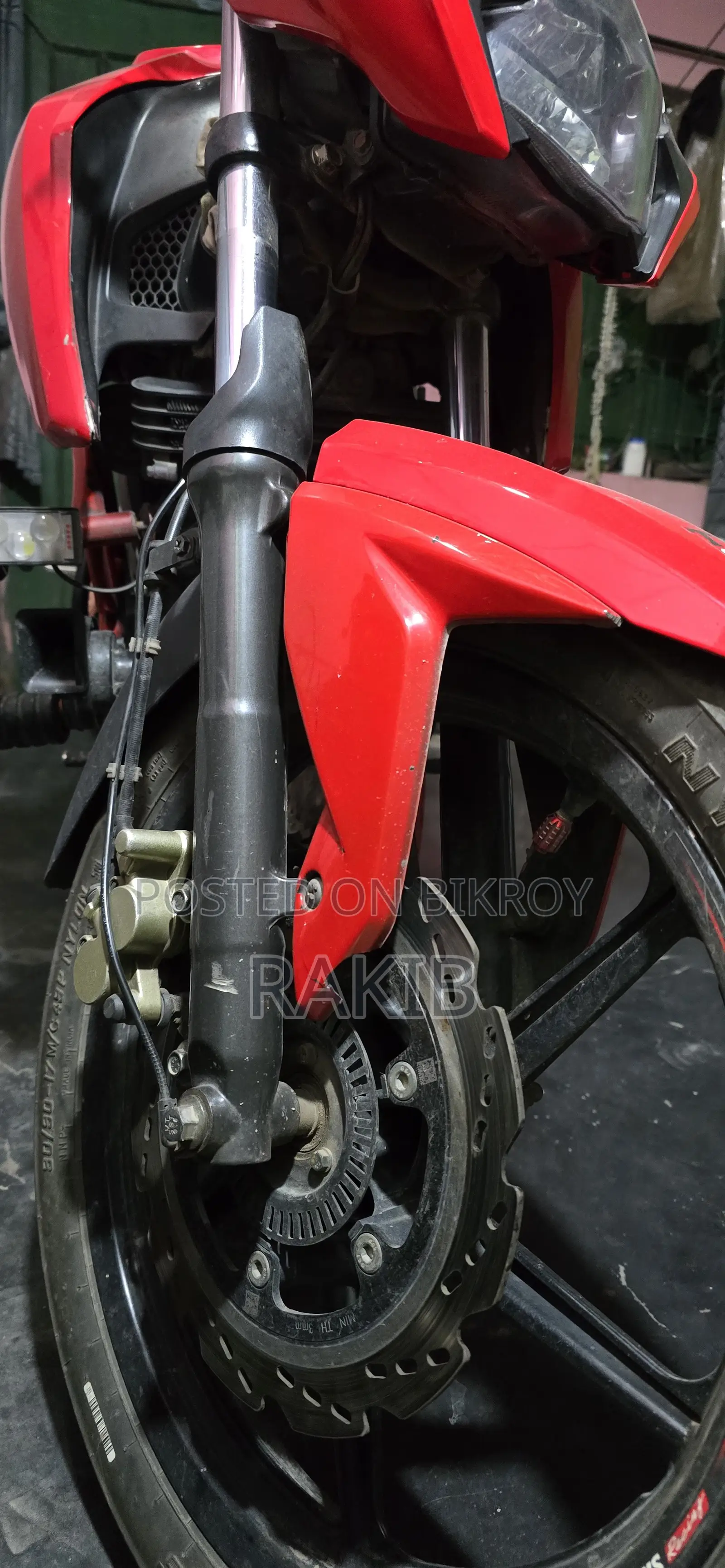 TVS Apache RTR 160 4V 2022 Red