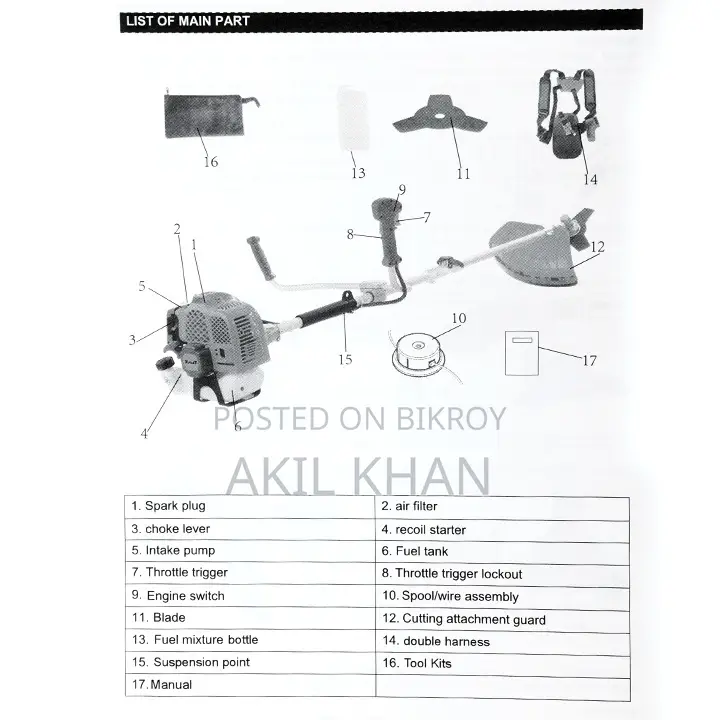 Xpart Grass Cutter Machine