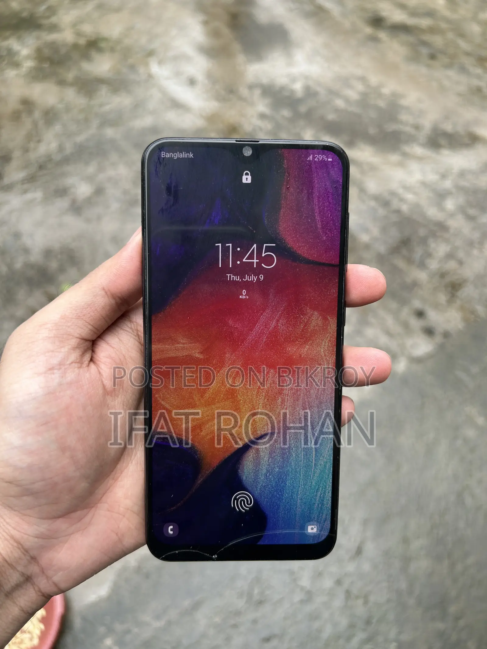 Samsung Galaxy A50 64 GB Silver