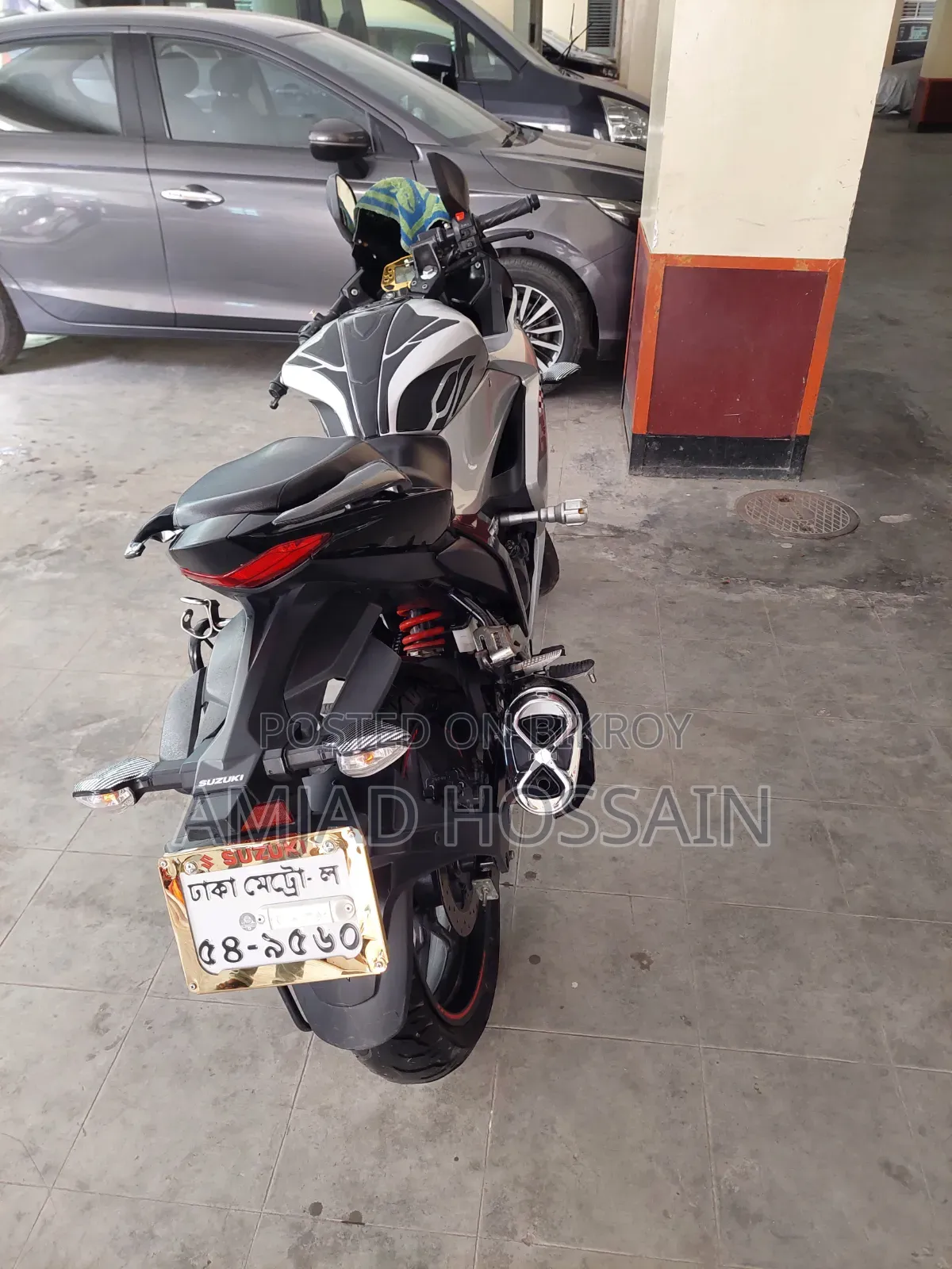 Suzuki Gixxer SF FI 2022 Gray