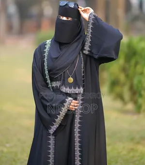 Jannat Borka Set - Vest + Inner + Hijab + Belt