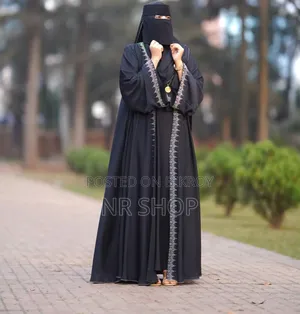 Jannat Borka Set - Vest + Inner + Hijab + Belt