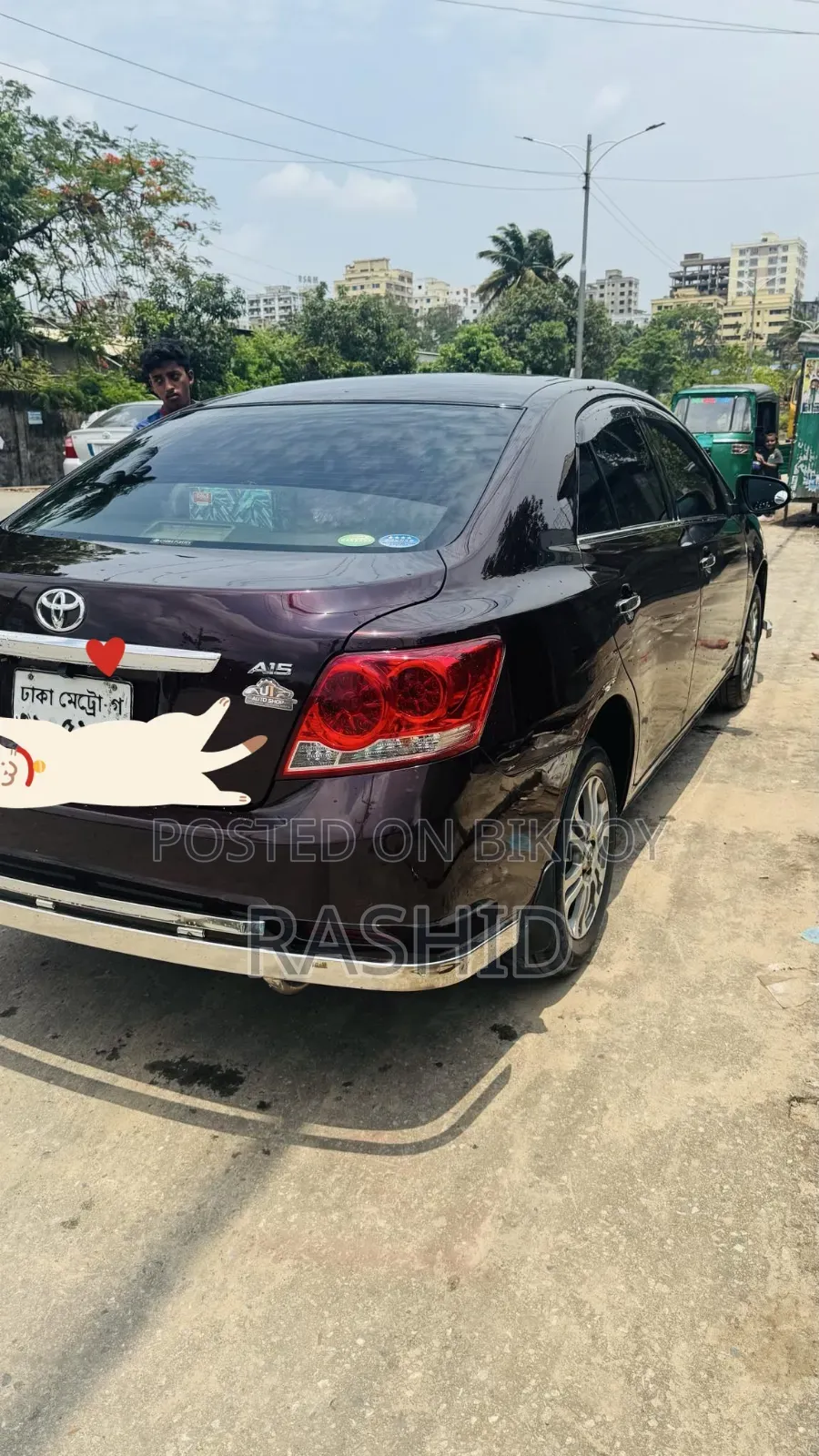 টয়োটা অ্যালিওন ২০১৩ মেরুন