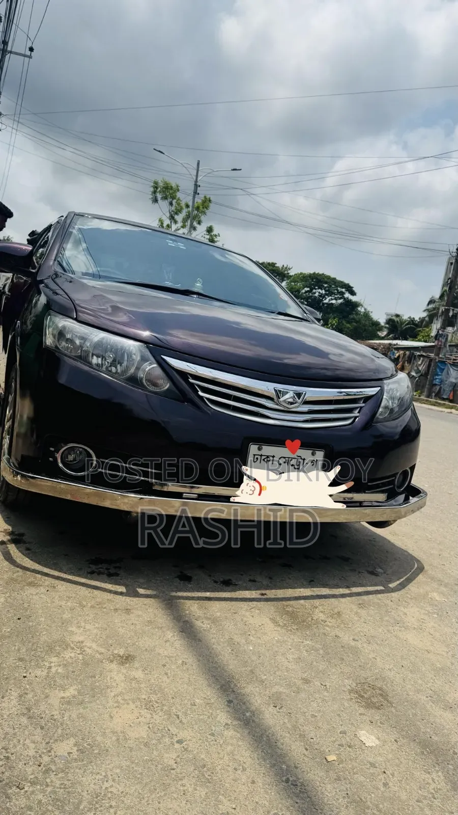 টয়োটা অ্যালিওন ২০১৩ মেরুন