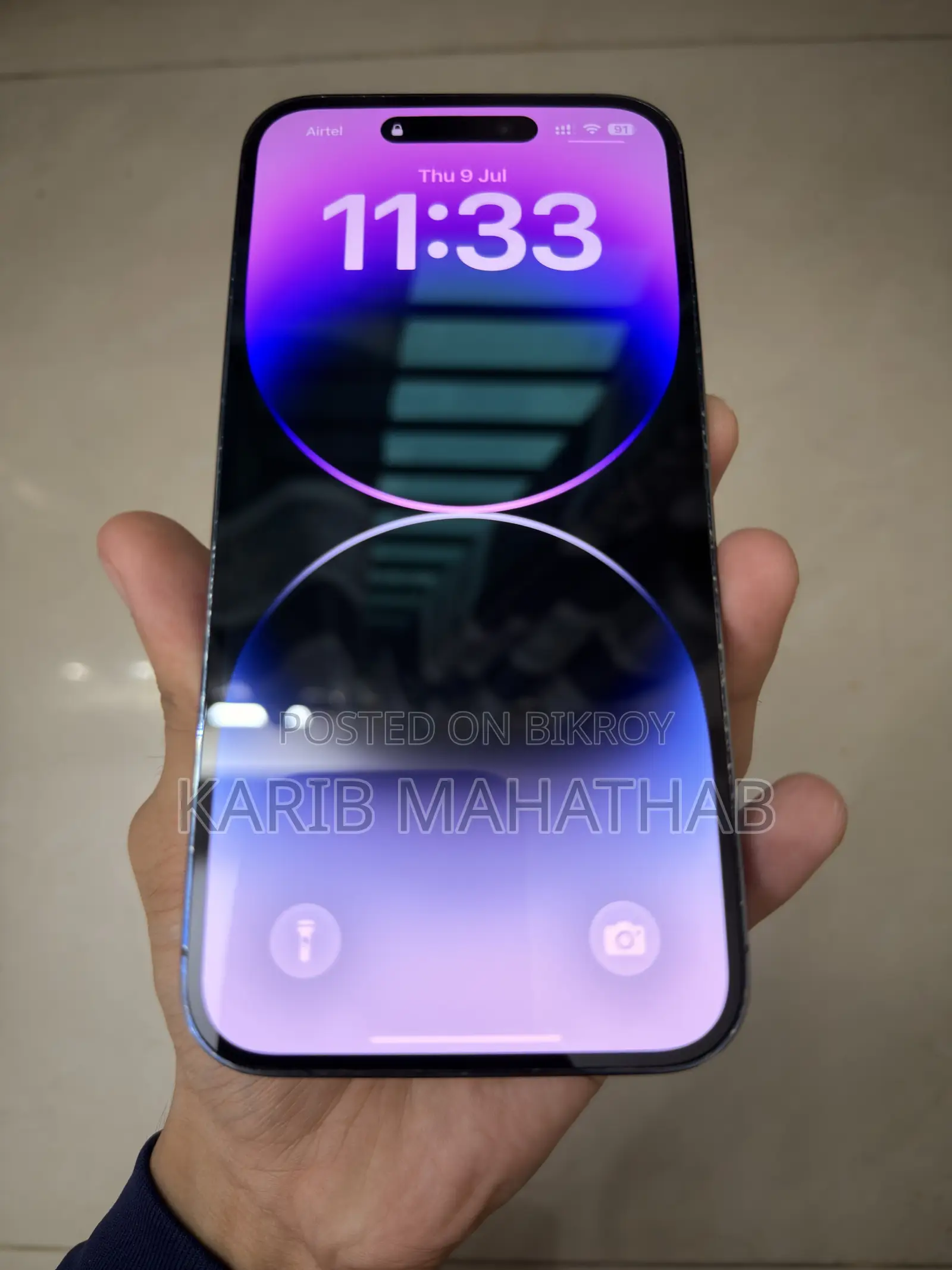 Apple iPhone 14 Pro Max ১২৮ জিবি পার্পল