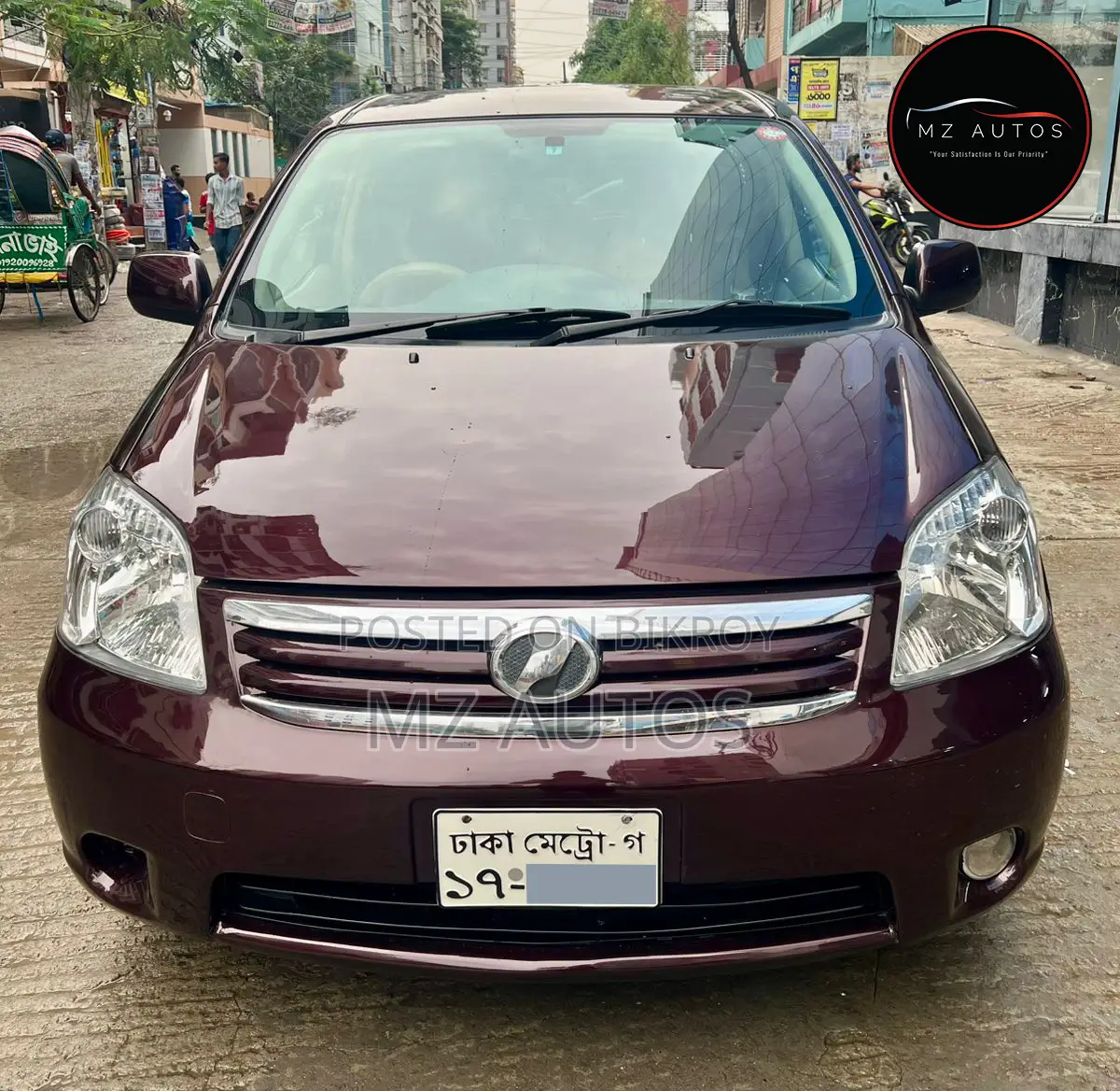 Toyota Raum 1.5 AWD 2003 Maroon