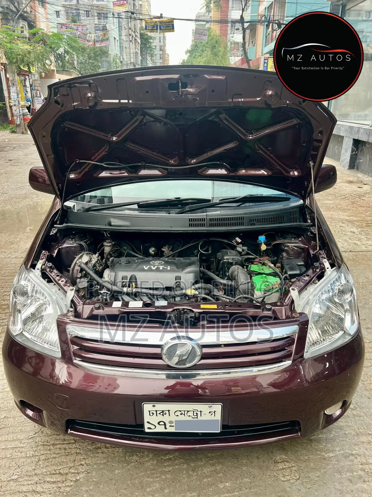 Toyota Raum 1.5 AWD 2003 Maroon