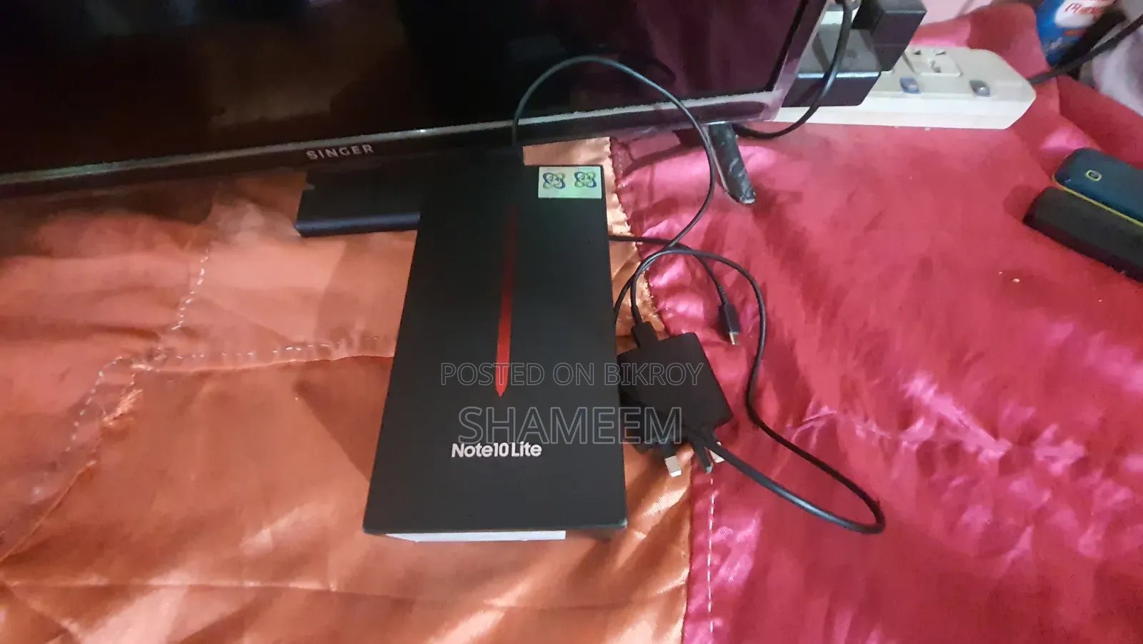 স্যামসাং গ্যালাক্সি নোট ১০ লাইট ১২৮ জিবি রেড