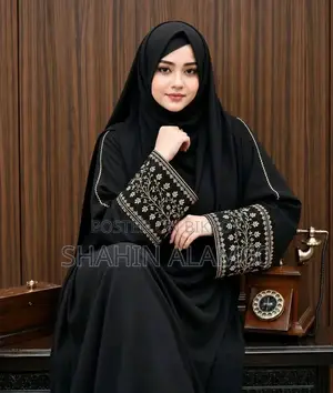 Anzar Embroidery Burka