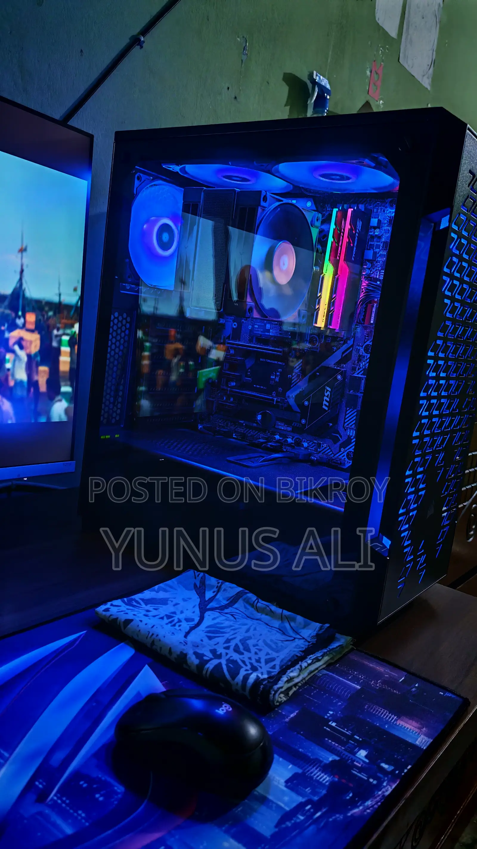 Desktop Computer MSI model 16GB AMD Ryzen 5 SSD 250GB