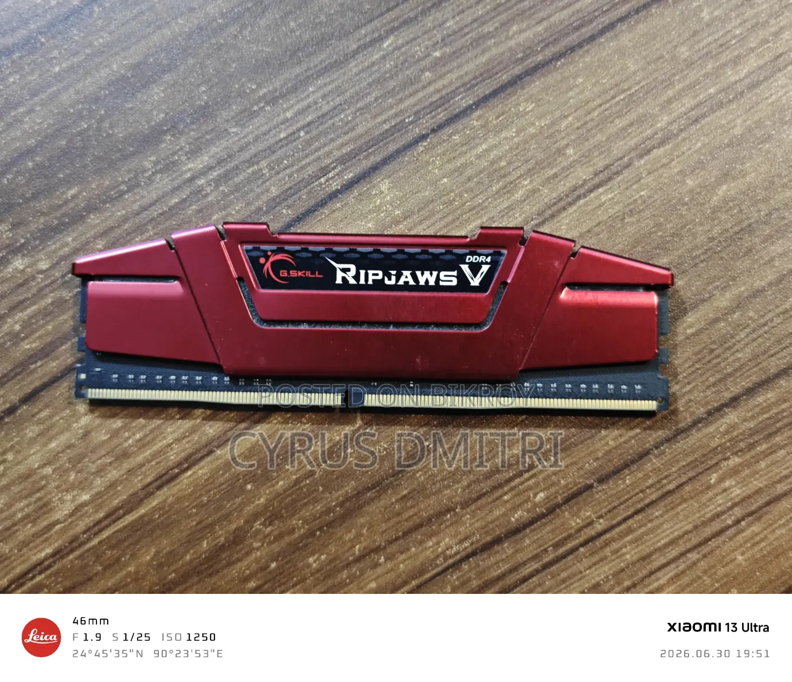 G.Skill Ripjaws v Ddr4 8gb Ram
