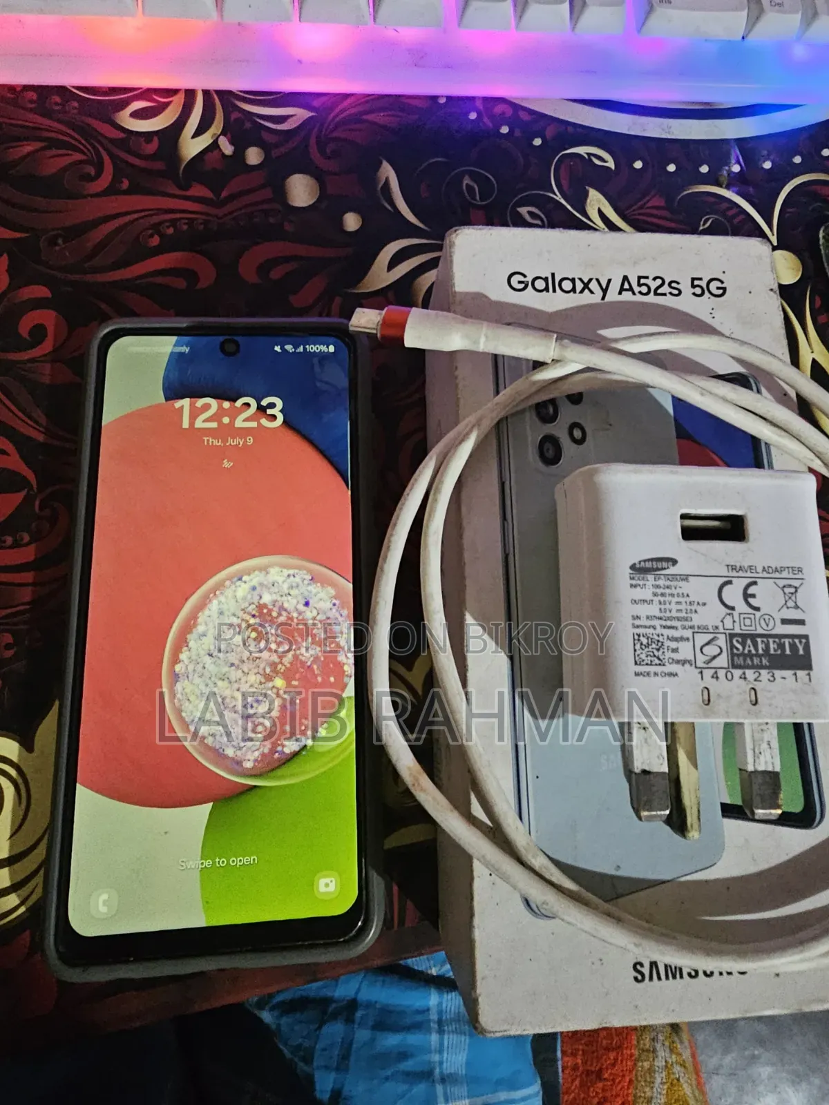 Samsung Galaxy A52s 5G 128 GB Gray