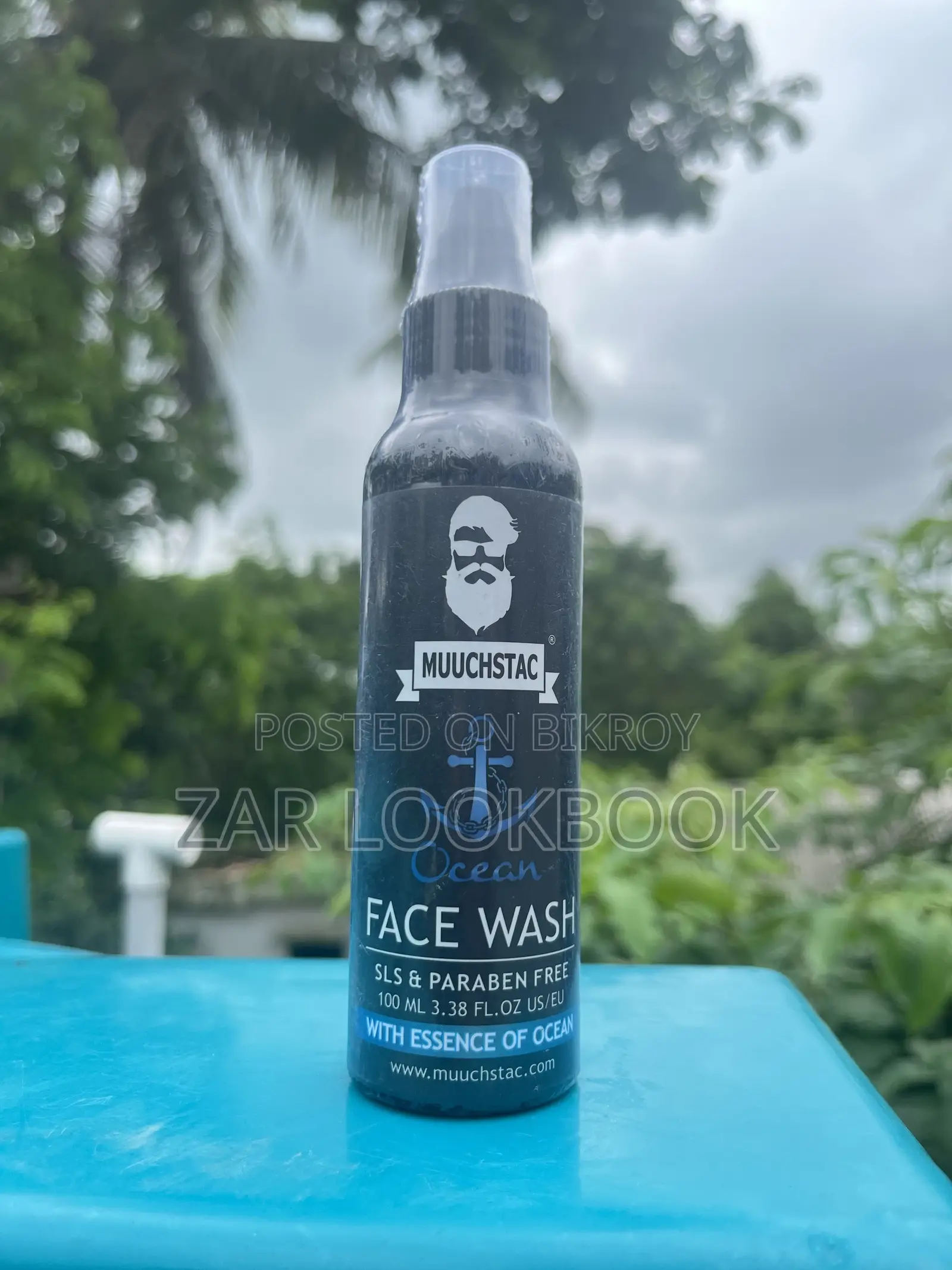 Muuchstac Ocean Face Wash for Men (100ml) - Original
