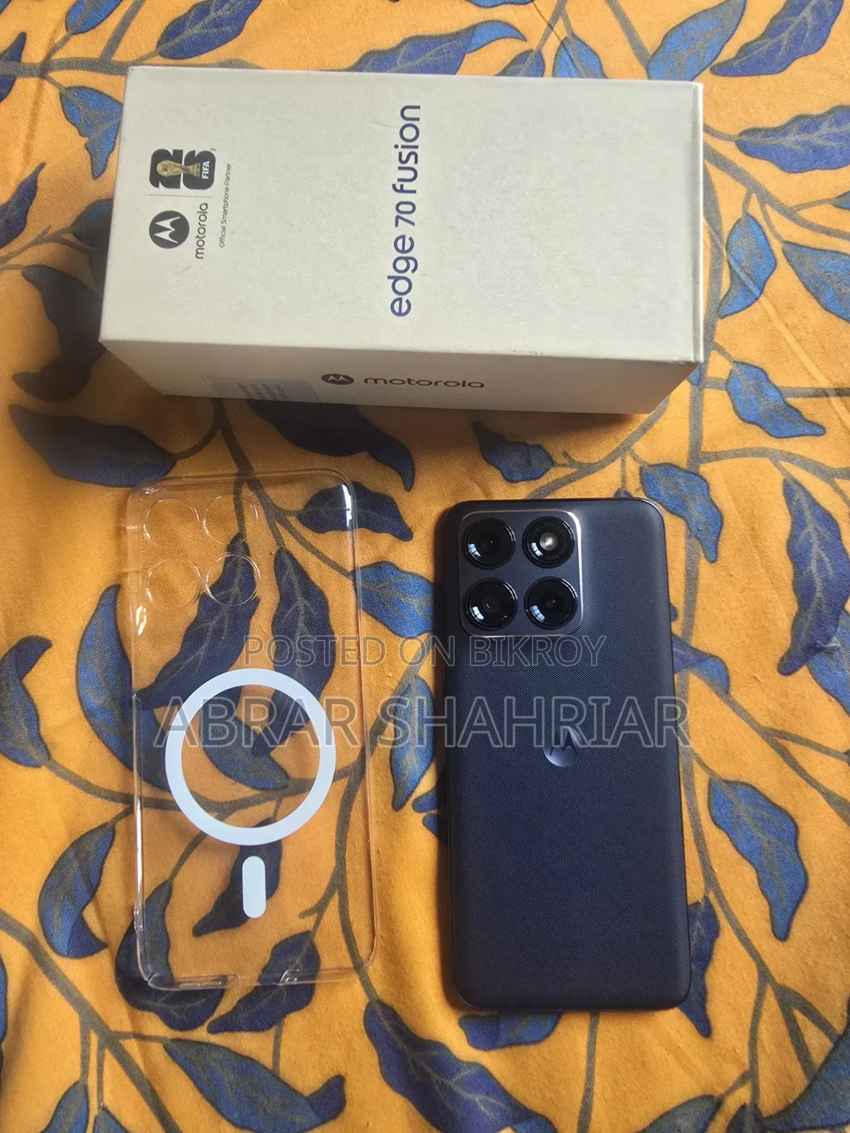 Motorola Edge 70 Fusion 256 GB Black