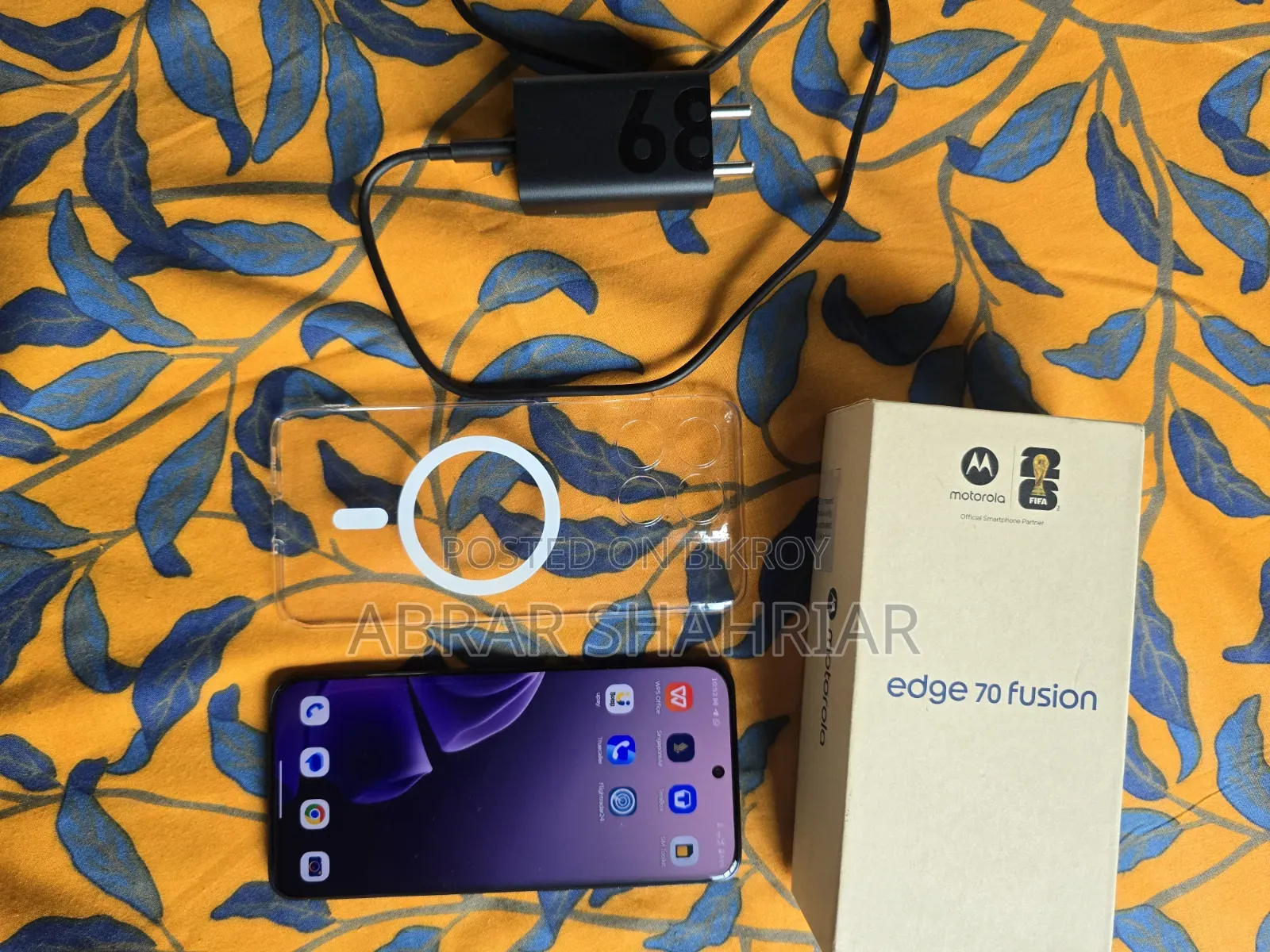 Motorola Edge 70 Fusion 256 GB Black