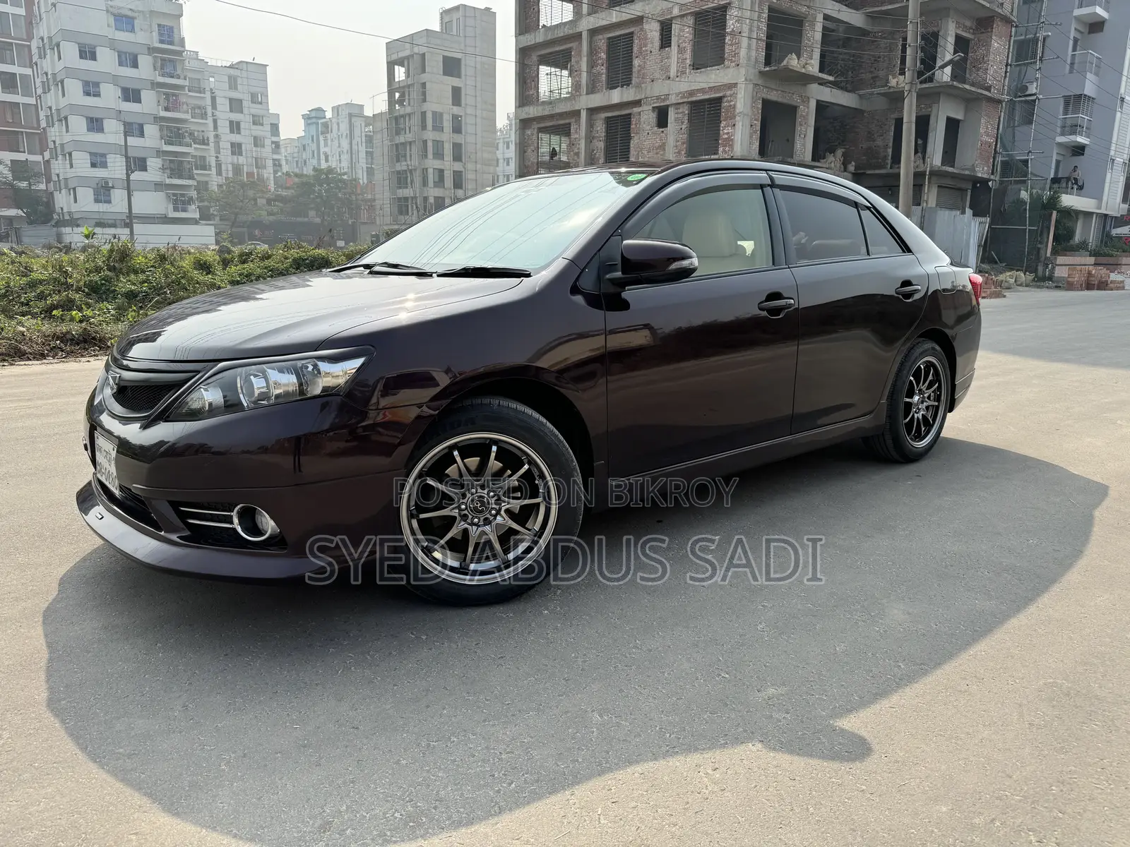Toyota Allion 2014 Burgundy