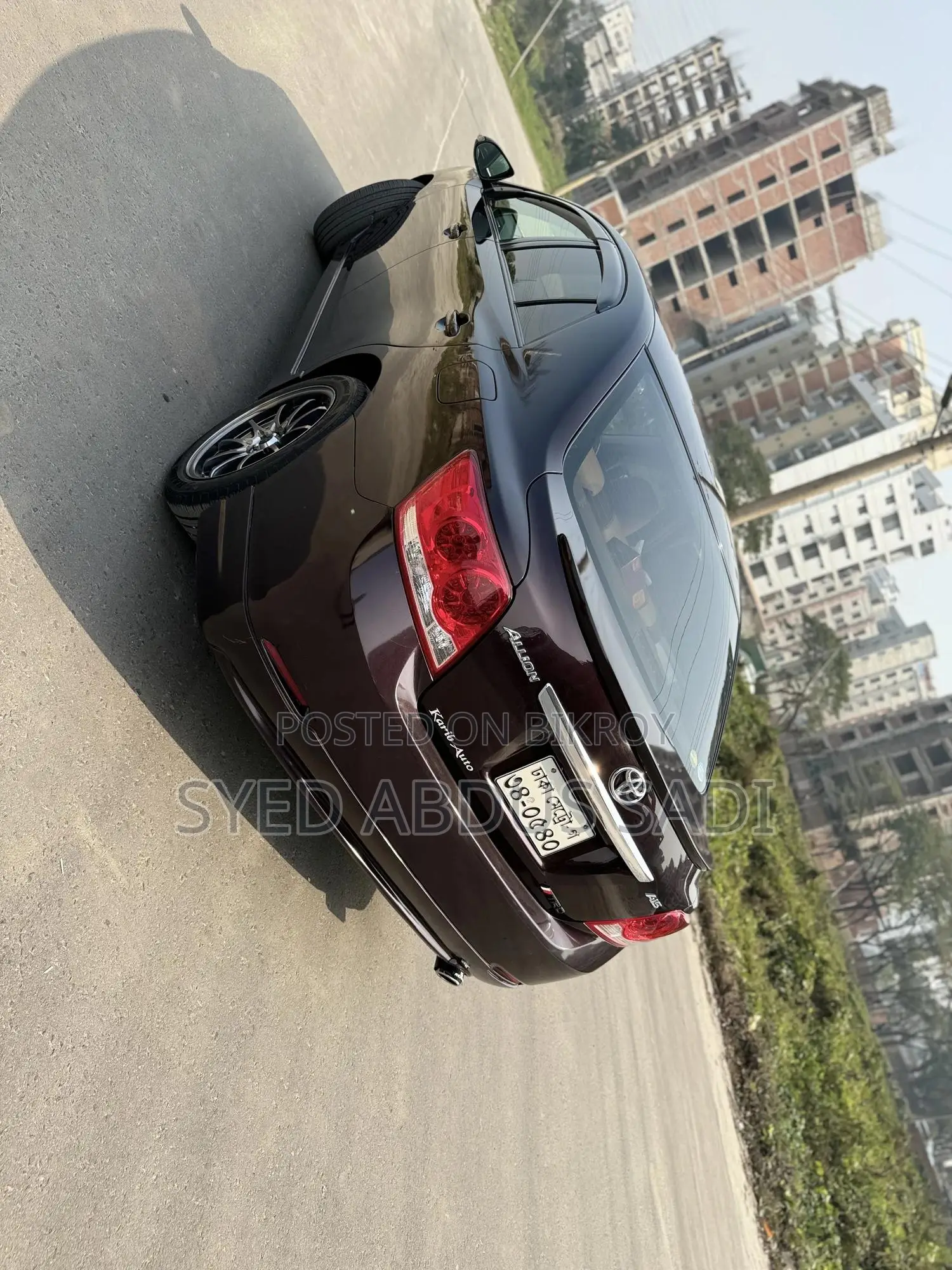 Toyota Allion 2014 Burgundy
