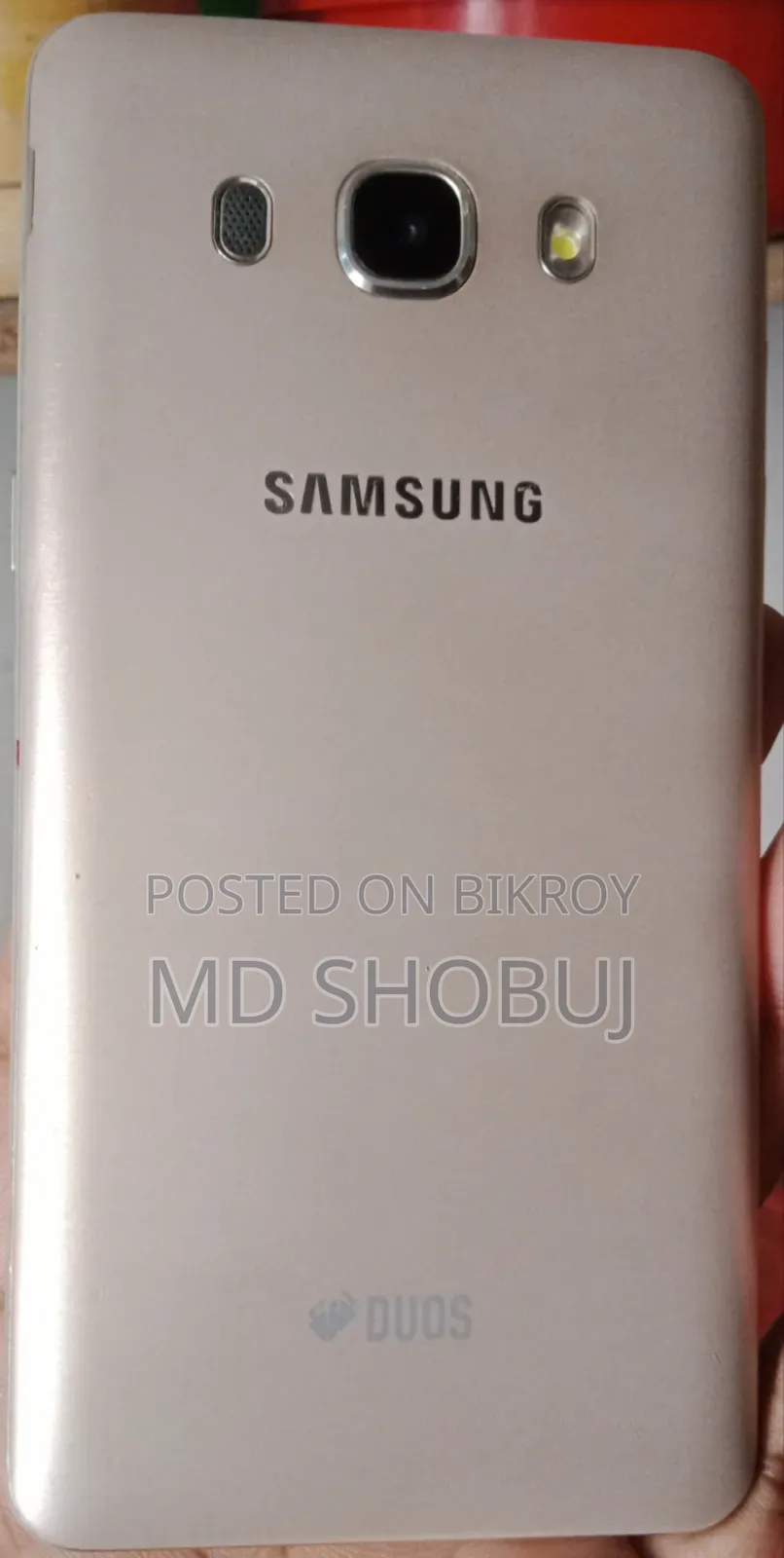 স্যামসাং গ্যালাক্সি জে৫ ১৬ জিবি গোল্ড