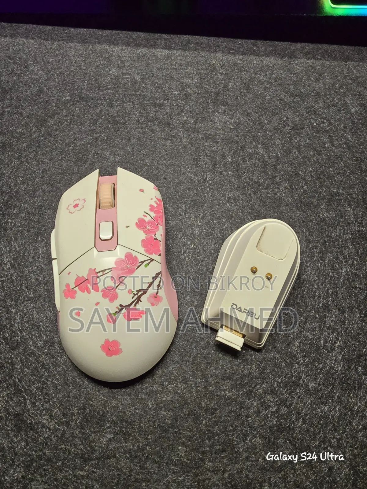 Dareu Em901x Wireless Gaming Mouse With Dock