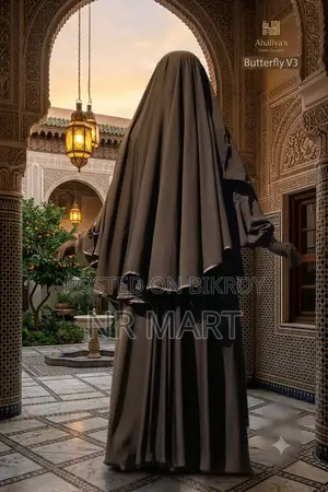 Samia Burqa Set with Hijab and Niqab Full Set