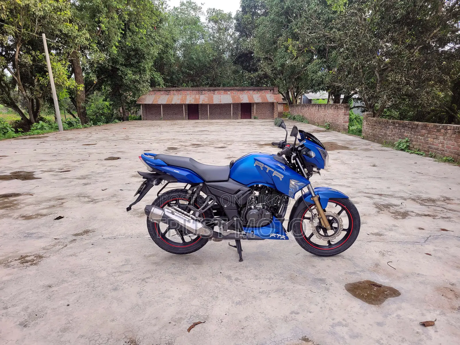 TVS Apache RTR 160 2V 2020 Blue