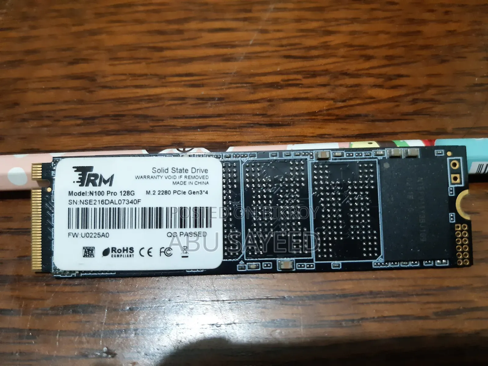 Trm N100 Pro 128gb M.2 Nvme Ssd
