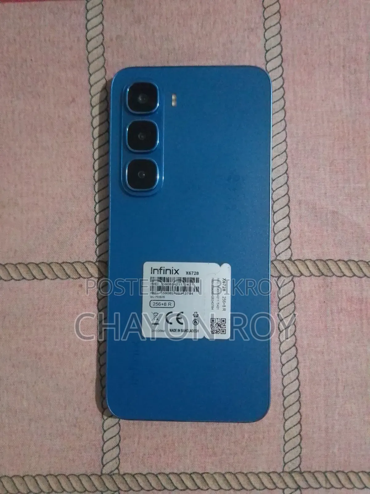 Infinix Hot 60i 256 GB Blue
