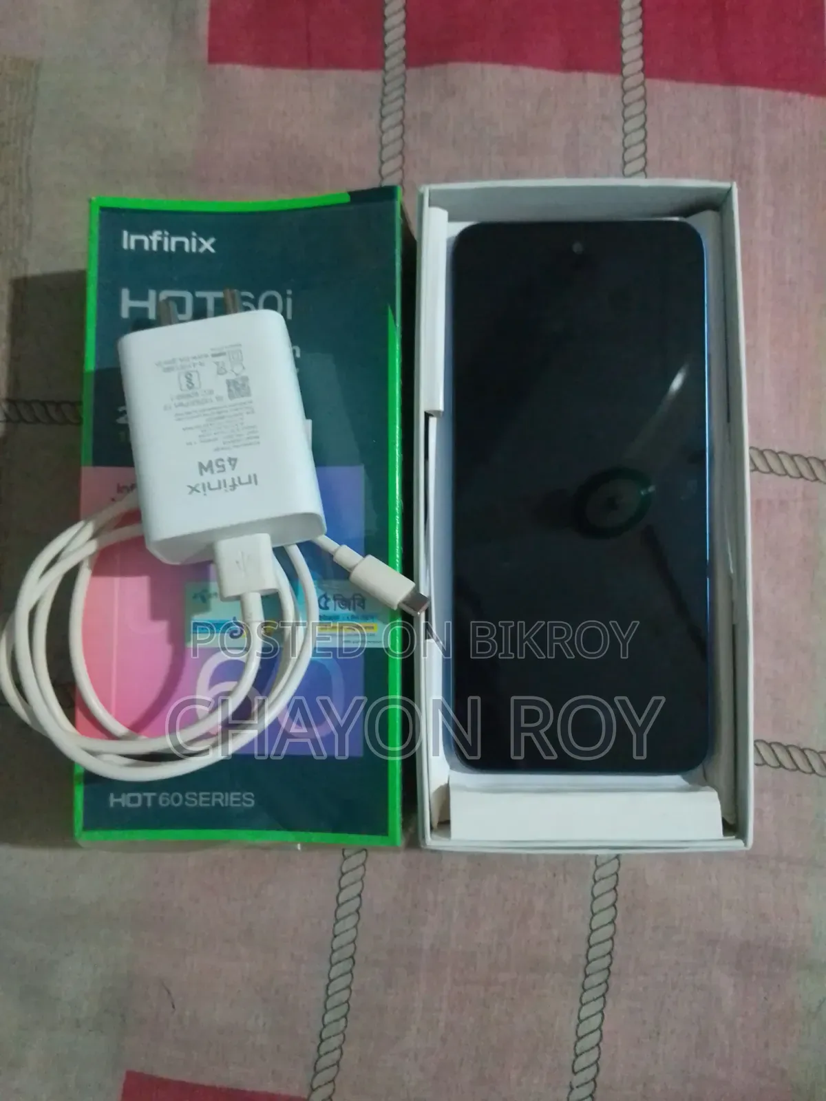 Infinix Hot 60i 256 GB Blue