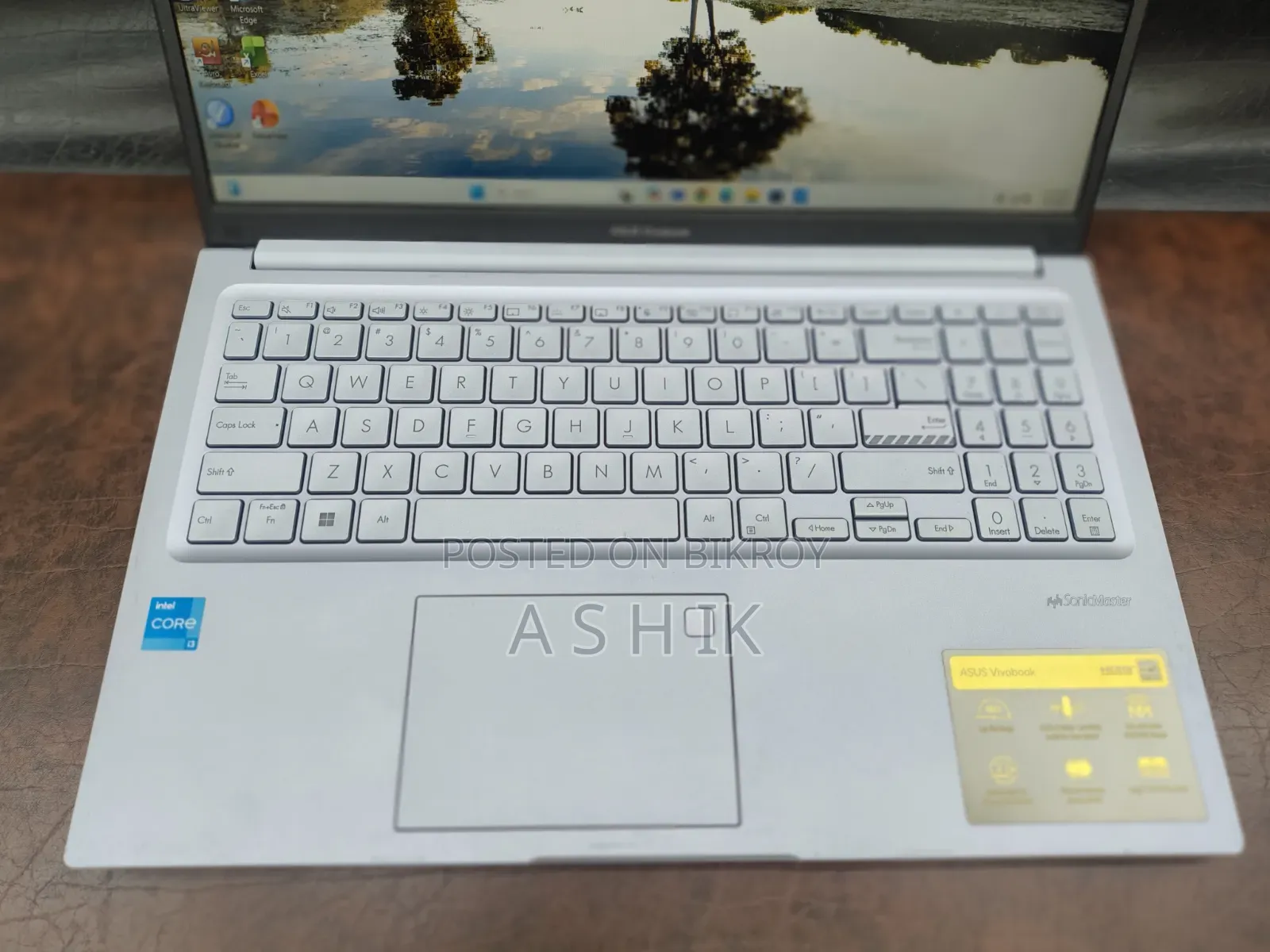 Laptop Asus Vivobook 15 4GB Intel Core i3 SSD 512GB