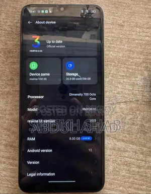 Realme V30 128 GB Rose Gold