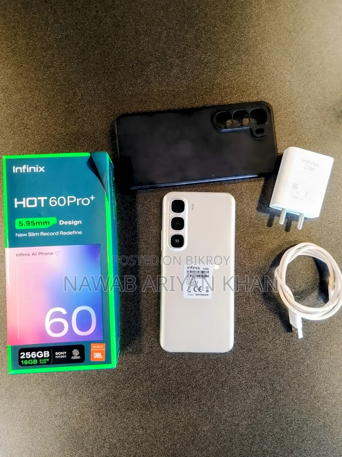 Infinix Hot 60 Pro+ 256 GB Gray