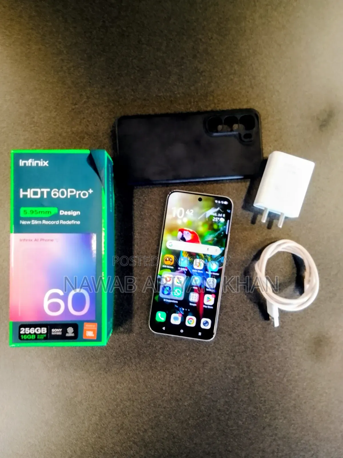 Infinix Hot 60 Pro+ 256 GB Gray