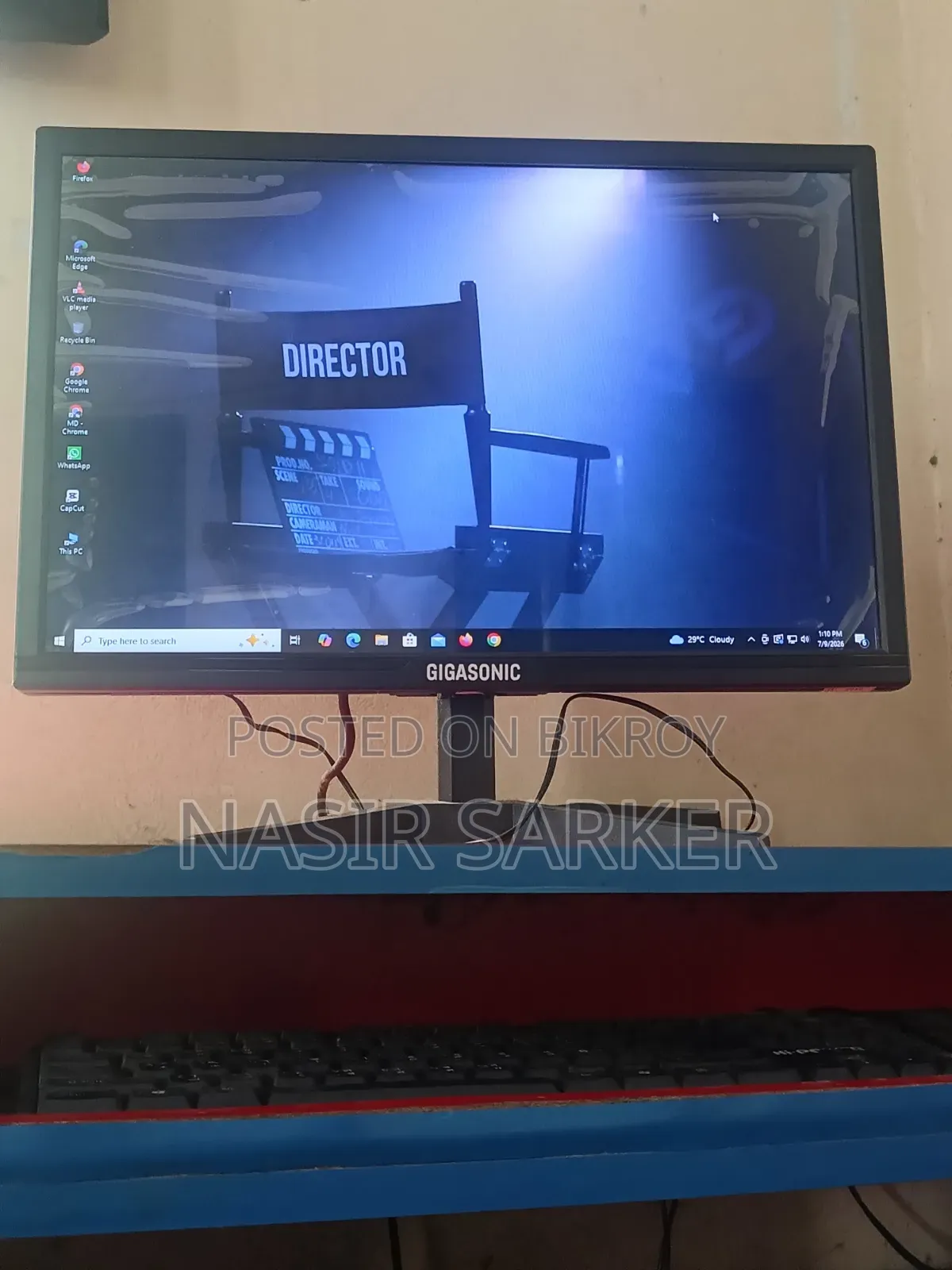 Desktop Computer 8GB Intel Core i5 SSD 500GB