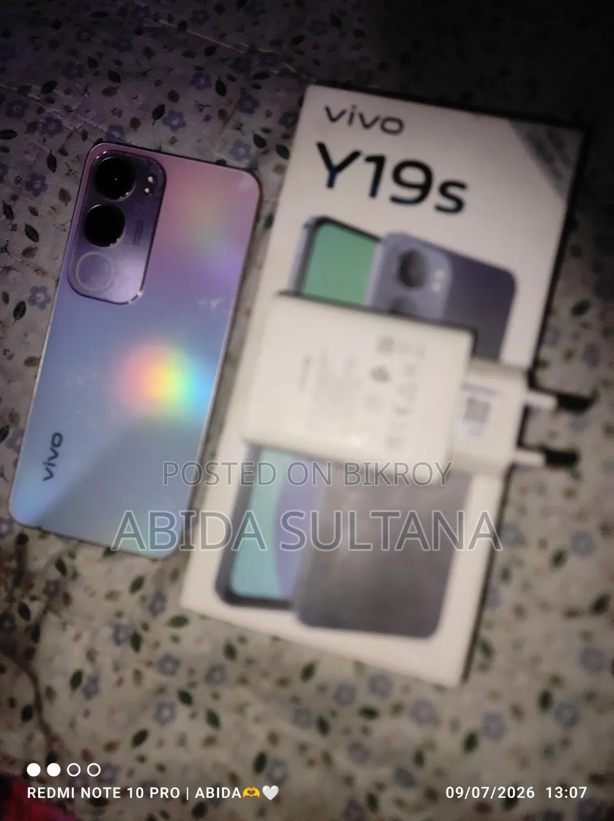 Vivo Y19s 128 GB Silver