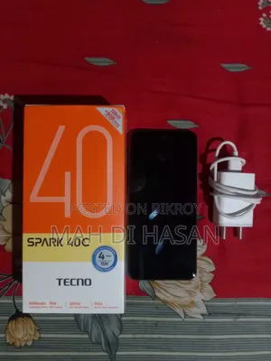 Tecno Spark 40 128 GB Silver