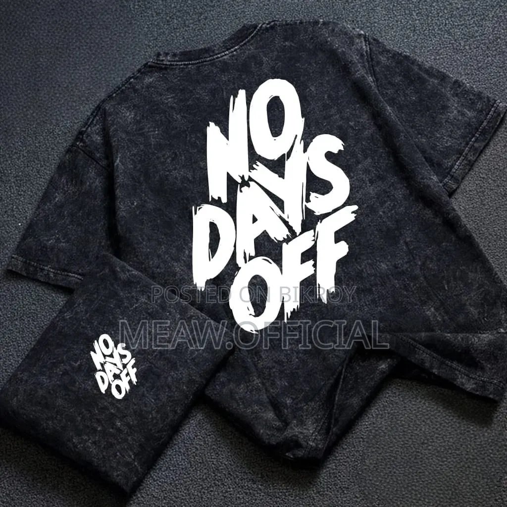Premium Oversized Drop Shoulder T-Shirt | Acid Wash Collection |