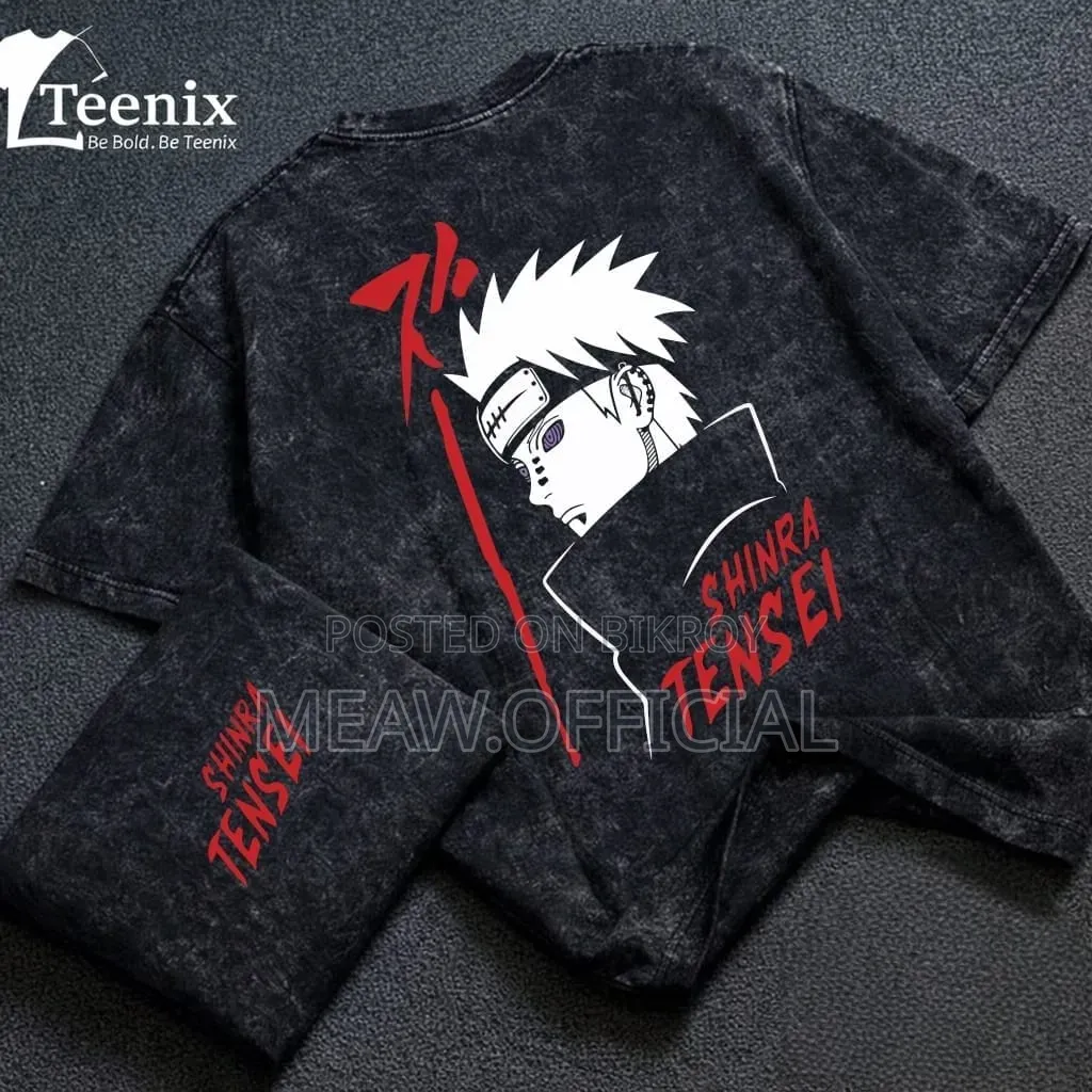 Premium Oversized Drop Shoulder T-Shirt | Acid Wash Collection |