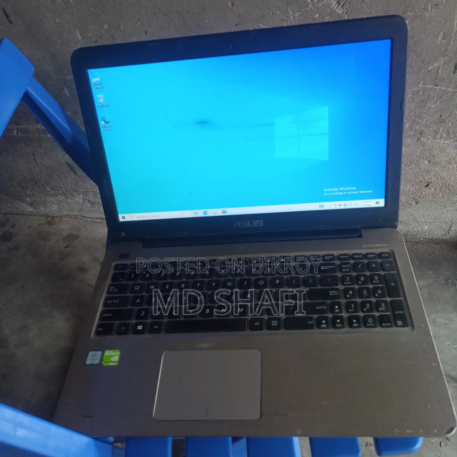 Laptop Asus 8GB Intel Core i7 SSD 256GB
