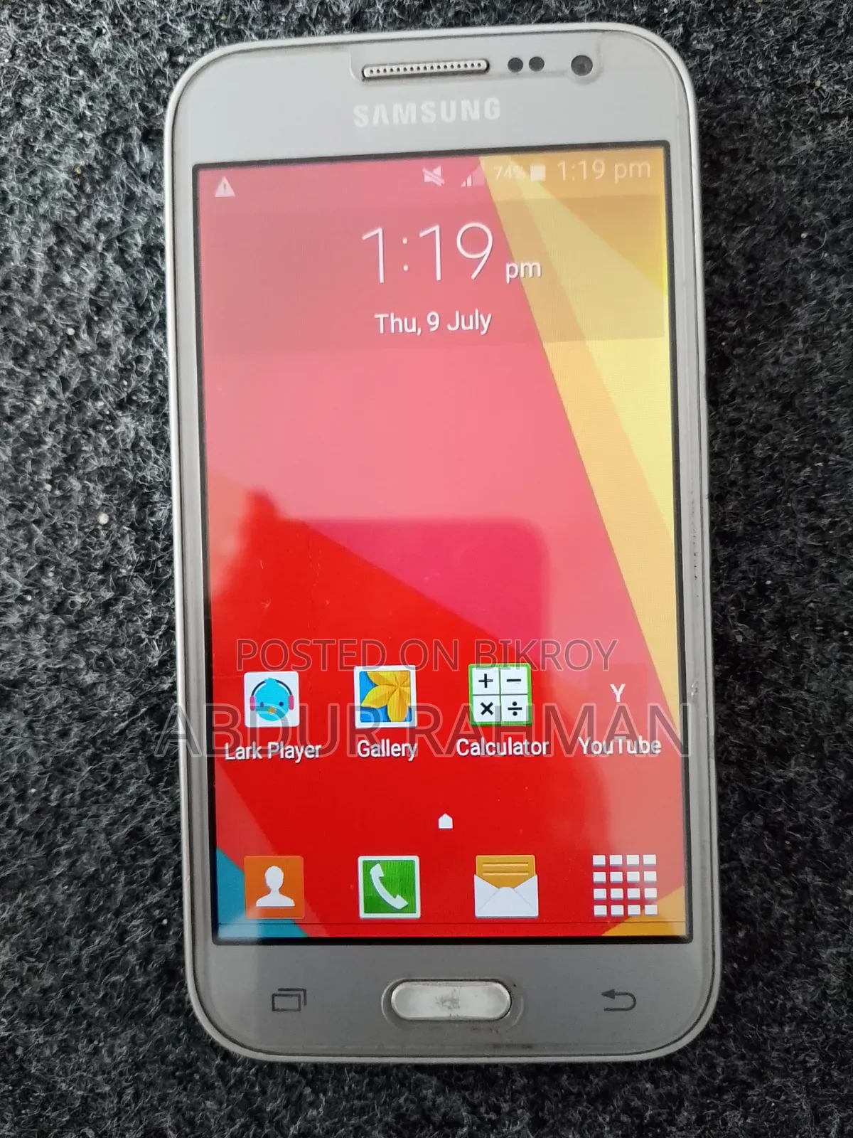 Samsung Galaxy J1 8 GB Black