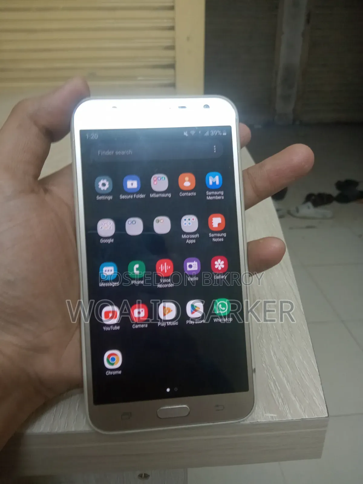 স্যামসাং গ্যালাক্সি জে৭ কোর ১৬ জিবি গোল্ড