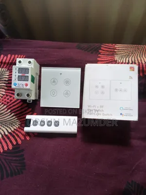 Wifi স্মার্ট সুইচ ও ভোল্টেজ প্রোটেকটর কম্বো