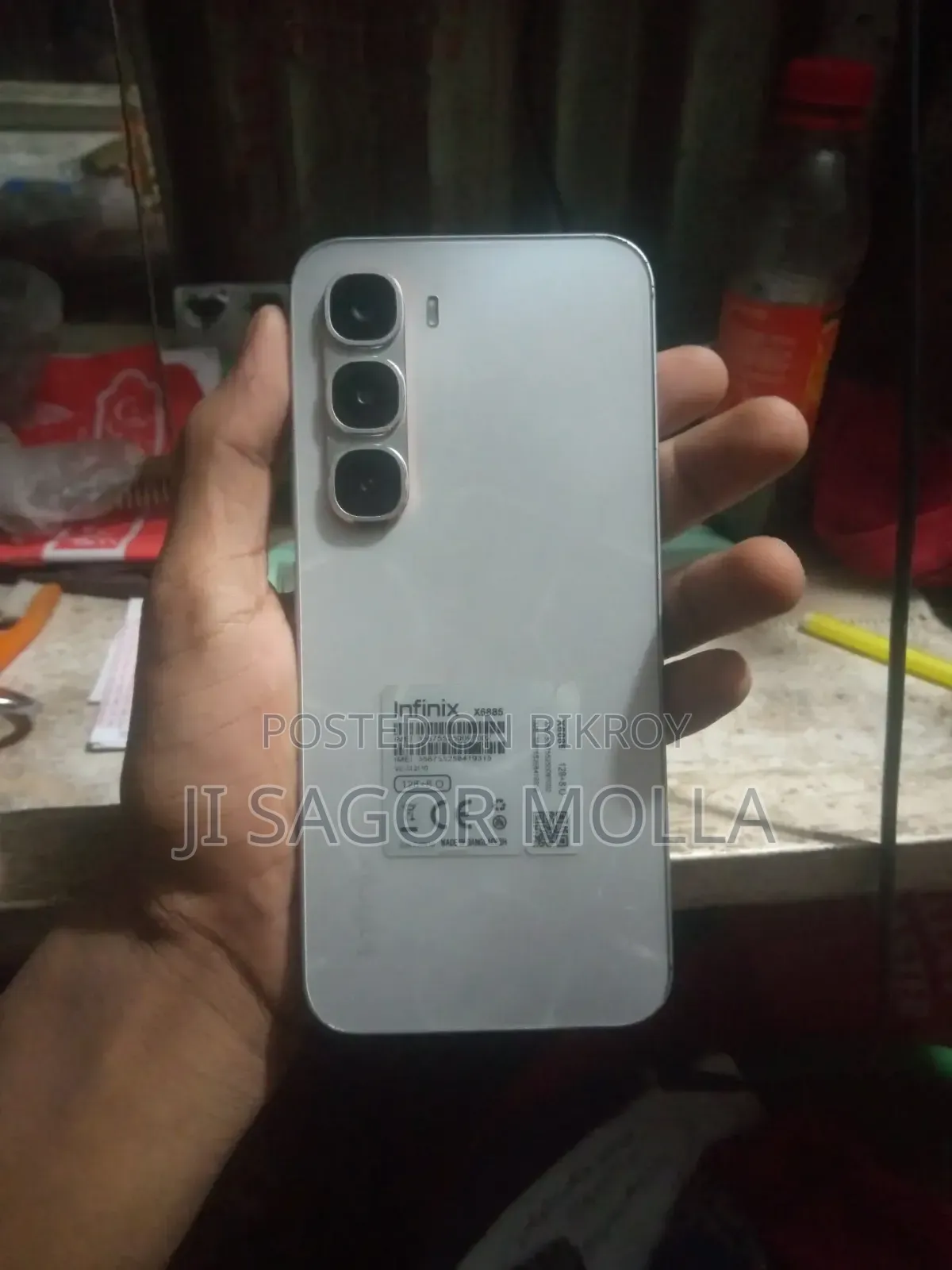 Infinix Hot 60 Pro 128 GB White